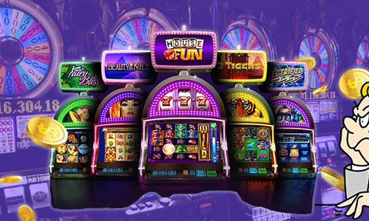 Slot machine in online casino